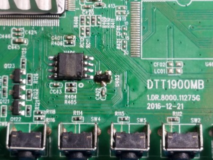 Firmware de reparación Runch DTT 1900