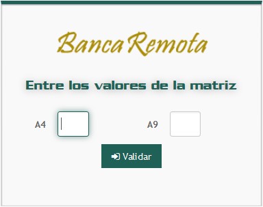 doble factor de autenticación Banca Remota BPA. 